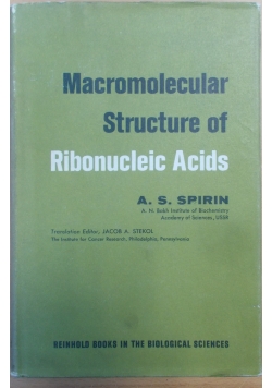 Macromolecular Structure of Ribonucleic Acids