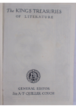 The Kings Treasuries Of Literature, 1932 R.