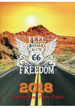 Kalendarz 2018 Miesięczny plan zajęć Route 66