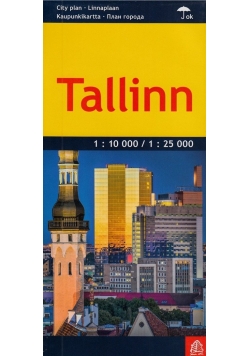 Tallinn plan miasta 1:25 000 / 1:10 000