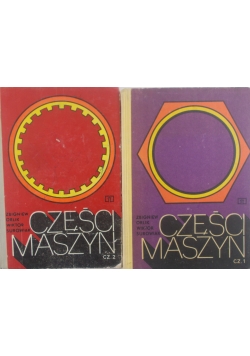 Części maszyn, cz. 1 i 2