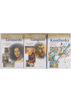 Geniusze Malarstwa : Leonardo / Gaugin / Kandinsky, Nowa