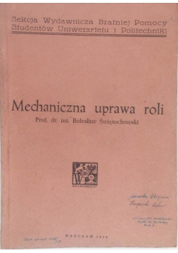 Mechaniczna uprawa roli, 1948 r.