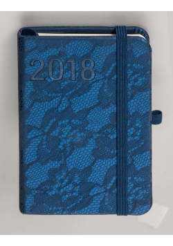 Kalendarz Awangarda A7 2018 granatowy