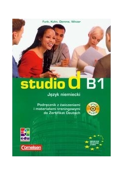 Studio d B1Język niemiecki Podręcznik z ćwiczeniami + CD
