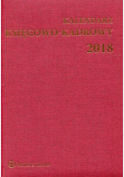 Kalendarz księgowo-kadrowy 2018