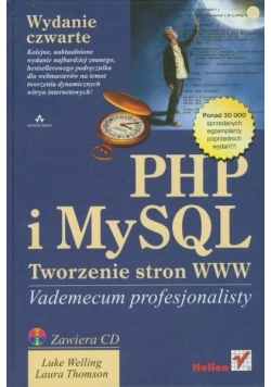 PHP i MySQL Tworzenie stron WWW + CD