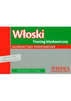 Włoski trening błyskawiczny słownictwo podstawowe