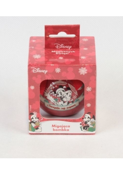 Bombka Led Święta są super na licencji Myszki Mickey i Minnie, Disney