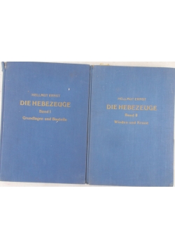 Die hebezeuge, Tom I,II