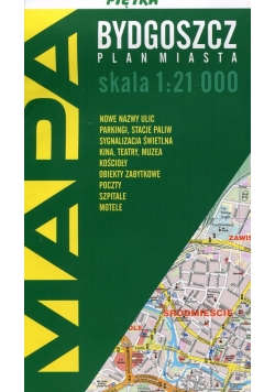 Bydgoszcz mapa składana