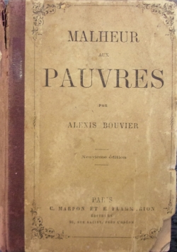 Malheur aux Pauvres,1880r.