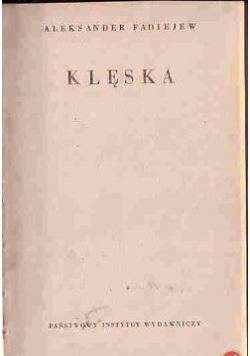 Klęska