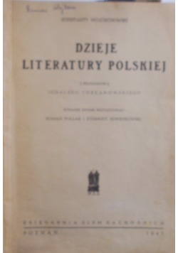 Dzieje Literatury Polskiej, 1947r