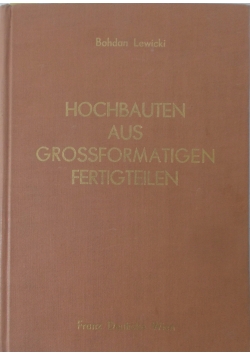 Hochbauten Aus Grossformatigen fertigteilen