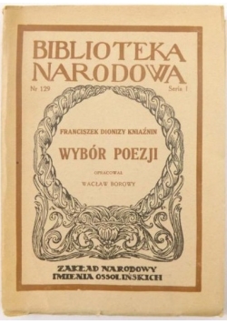 Wybór poezji, 1948r.