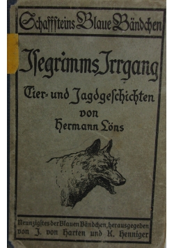 Tier und Jagdgeschichten , 1933 r.