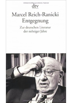Entgegung Zur Deutschen Literatur der siebziger Jahre