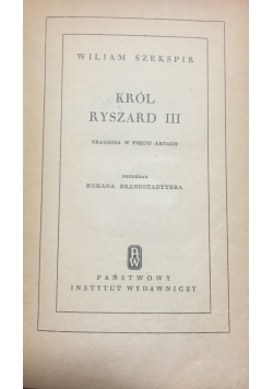 Król Ryszard III