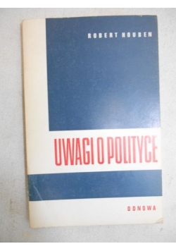 Uwagi o polityce