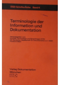 Terminologie der Information und Dokumentation