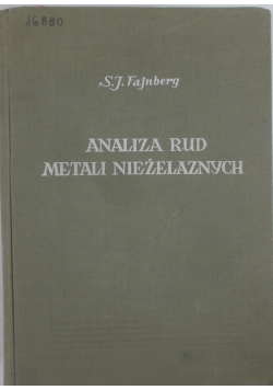 Analiza rud metali nieżelaznych