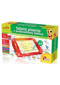 Carotina Szkoła pisania z podświetlaną tablicą