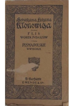 Pisma Polskie w wyborze , 1914 r.