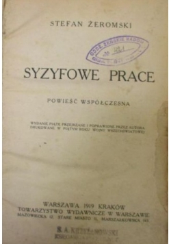 Syzyfowe Prace - 1919 r.