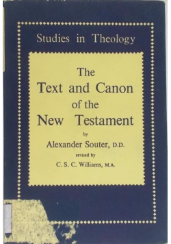 The text and canon of the new testament