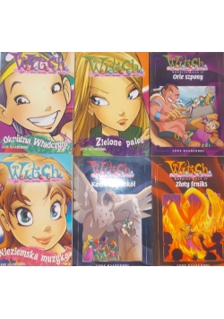 W.I.T.C.H zestaw 6 książek