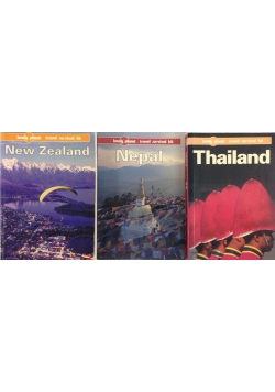 Lonely Planet:Thailand,New Zealand,Nepal