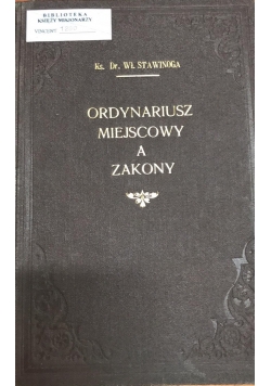 Ordynariusz miejscowy a zakony