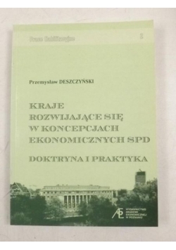 Kraje rozwijające się w koncepcjach ekonomicznych SPD