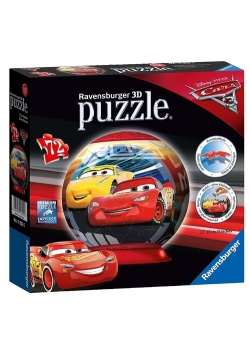 Puzzle 3D kula Auta 3 72