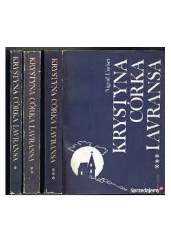 Krystyna córka Lavransa . 1 - 3.