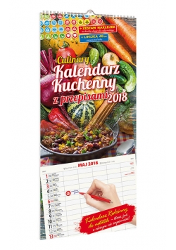 Kalendarz 2018 KPD-3 Kuchenny z przepisami i naklejkami