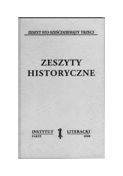 Zeszyty historyczne, Tom 541