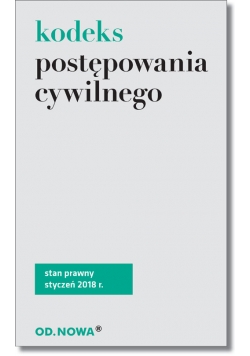 Kodeks postępowania cywilnego broszura