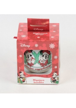 Bombka Led Jesteś Wyjątkowy na licencji Myszki Mickey i Minnie, Disney