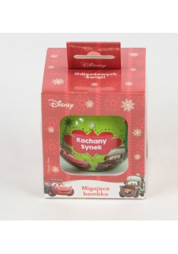 Bombka Led, Kochany Synek, na licencji Cars, Disney
