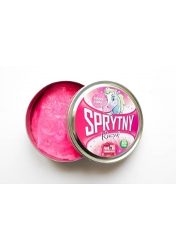 Sprytna plastelina Sprytny Kucyk różowy brokat