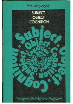 Subiect obiect cognition