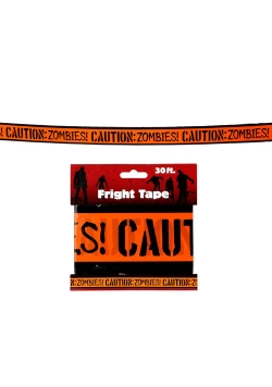 Taśma Uwaga Zombie Halloween