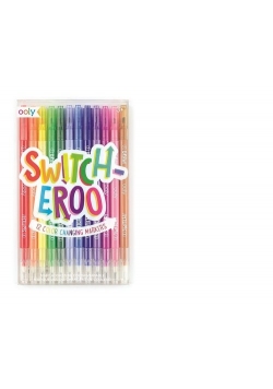 Zmieniające kolor flamastry Switch-Eroo 12 sztuk