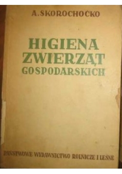 Higiena zwierząt gospodarskich