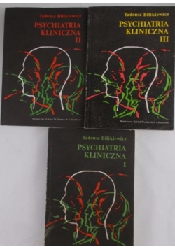 Psychiatria Kliniczna Tom I - III