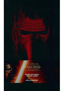 Notes Moleskine L Star Wars VII czarny