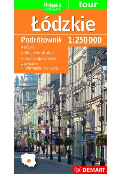 Województwo łódzkie podróżownik 1:250 000