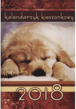 Kalendarz 2018 Kieszonkowy Pies